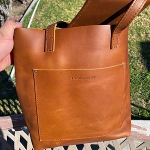 Portland Leather Goods leather tote